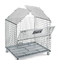 600kg Warehouse Storage Cages With Wheels For Supermarket Odm