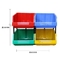 2.2Lbs Stackable Plastic Bins 1kg Stackable Storage Baskets